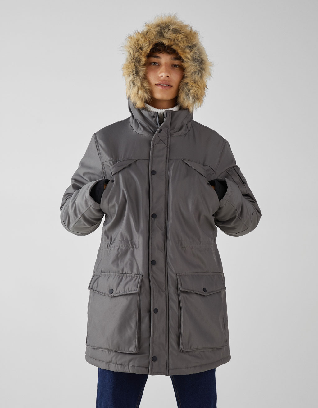 Parka with hood 2 Parka with hood