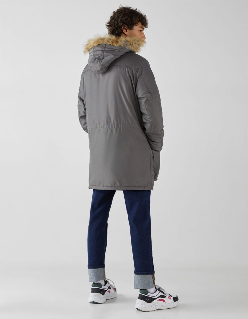 Parka with hood 3